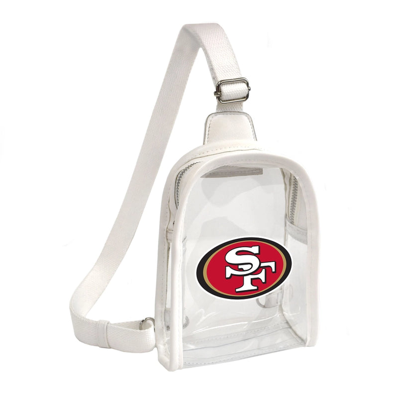 San Francisco 49ers Clear Mini Sling