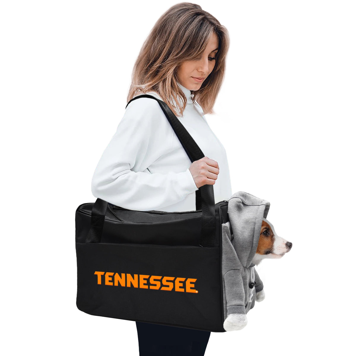 TN Volunteers Furry Fan Pet Carrier