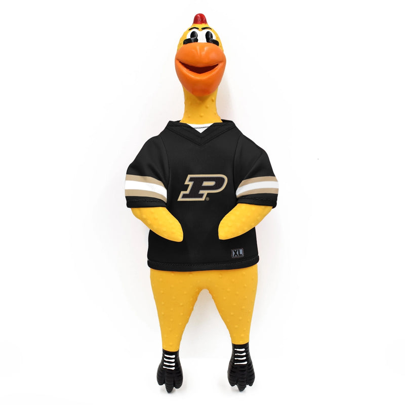 Purdue Boilermakers Rubber Chicken Pet Toy