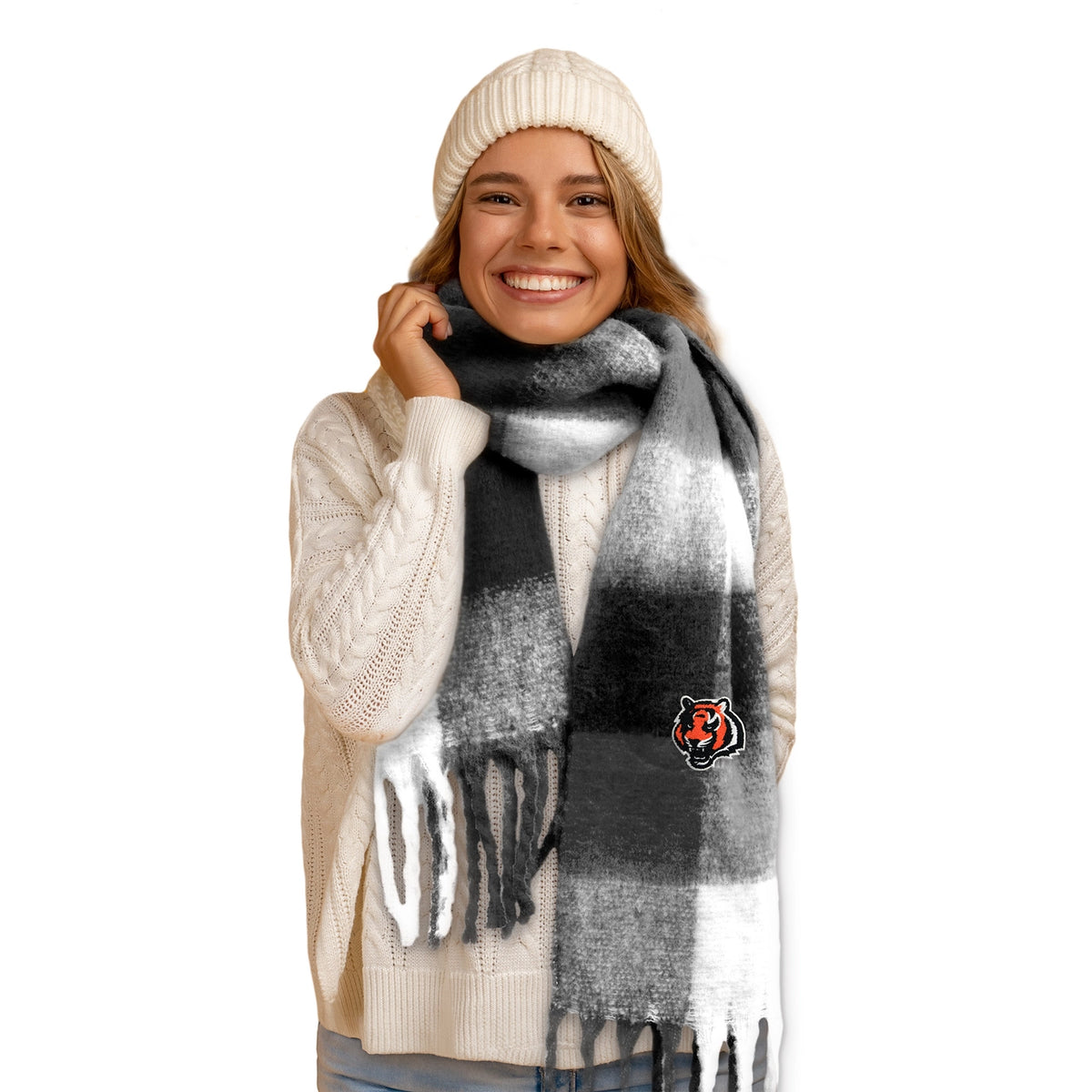 Cincinnati Bengals Super Soft Scarf