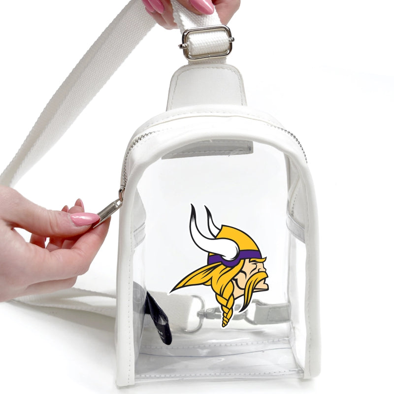 Minnesota Vikings Clear Mini Sling