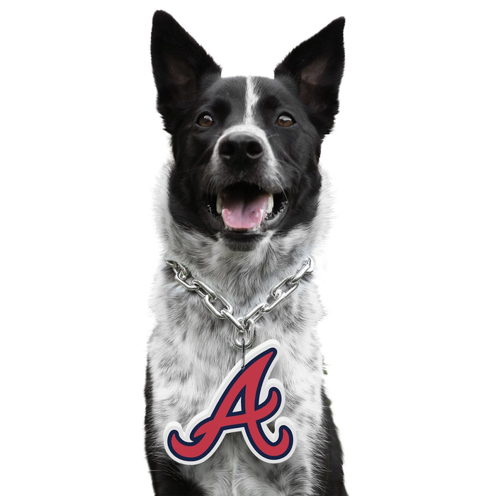 Atlanta Braves Pet Fan Chain