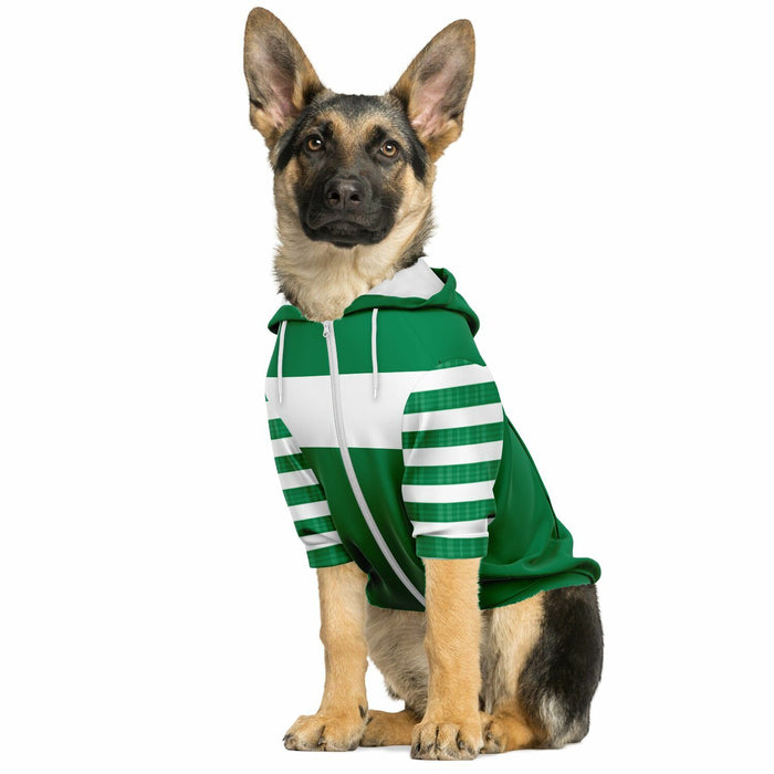Celtic FC 25/26 Home Kit-Inspired Zip Hoodie