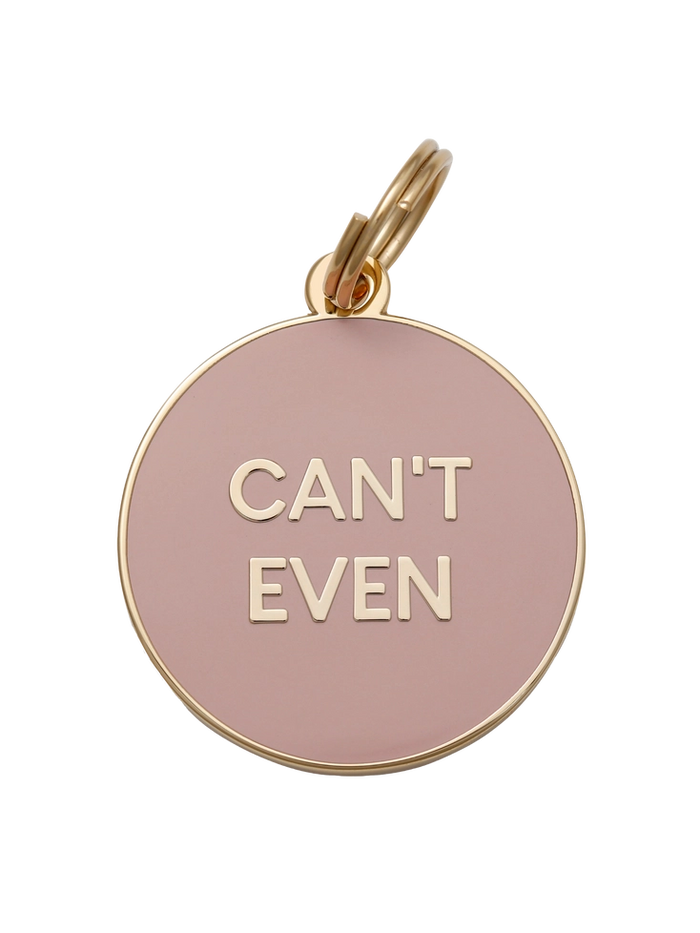 Can't Even Pet ID Tag