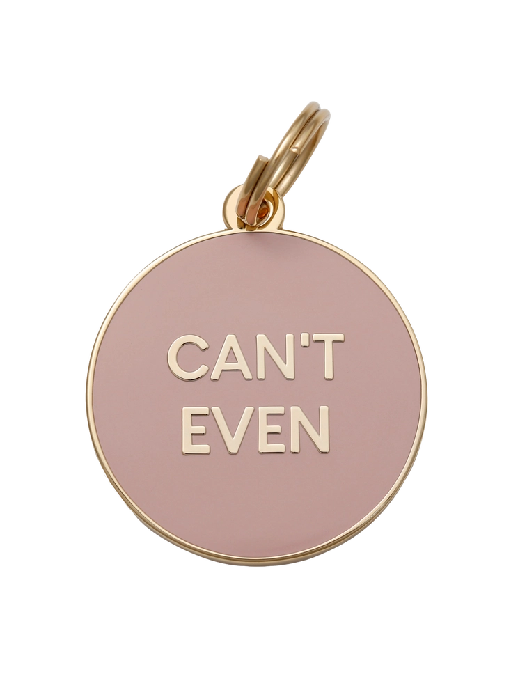 Can't Even Pet ID Tag