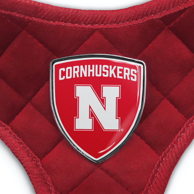 NE Cornhuskers Velvet Harness