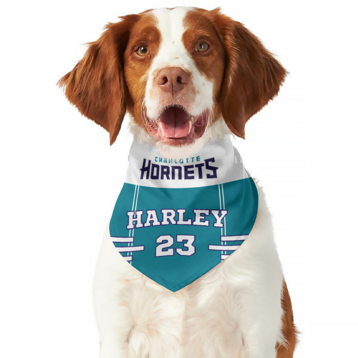 Charlotte Hornets Home/Road Personalized Reversible Bandana