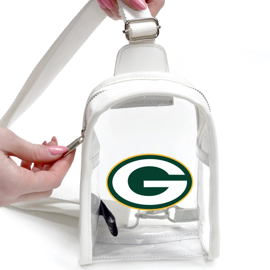 Green Bay Packers Clear Mini Sling