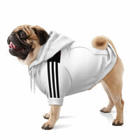 Fulham FC 25/26 Home Kit inspired Pet Zip Hoodies