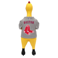 Boston Red Sox Rubber Chicken Pet Toy