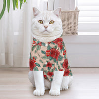 Arsenal FC 25/26 Team-Inspired Pet Hawaiian Shirt - for SMALL PETS