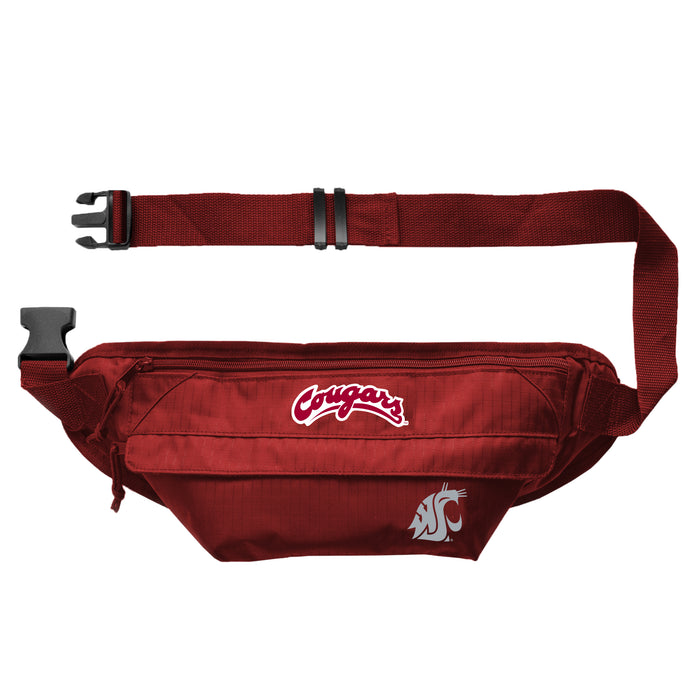 WA State Cougars Large Fanny Pack