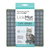 LickiMat Tuff Playdate for Cats - Green