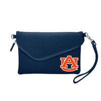 Auburn Tigers Fold-Over Crossbody Pebble Purse