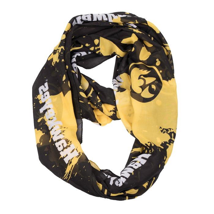 IA Hawkeyes Infinity Scarf - Splatter