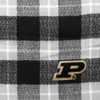 Purdue Boilermakers Plaid Blanket Scarf