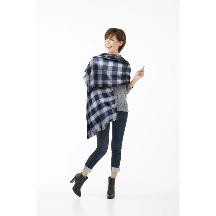 Penn State Nittany Lions Plaid Blanket Scarf