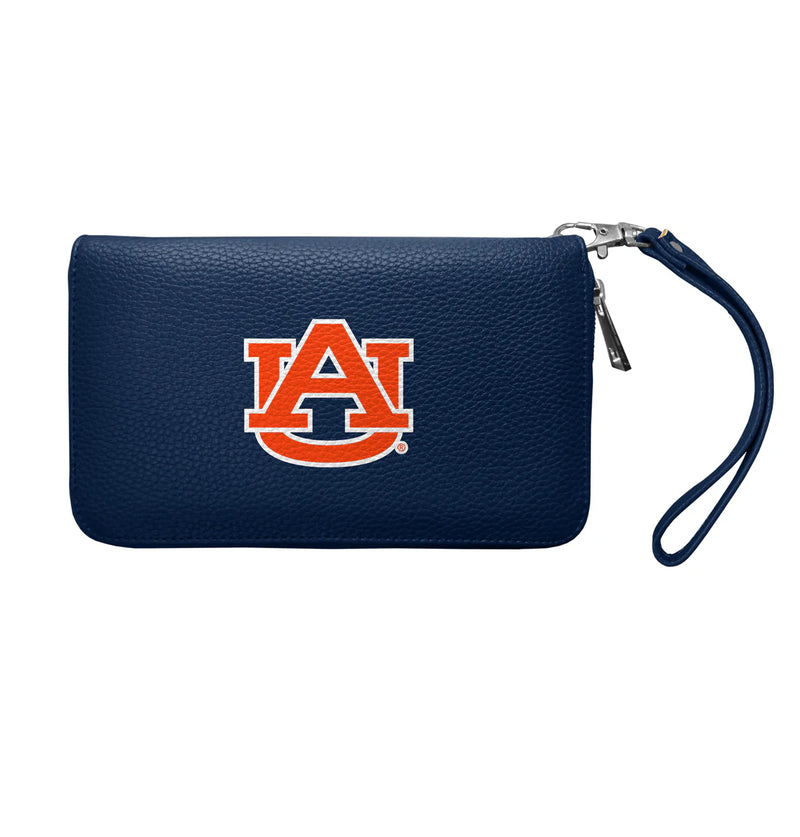 Auburn Tigers Zip Organizer Wallet Pebble