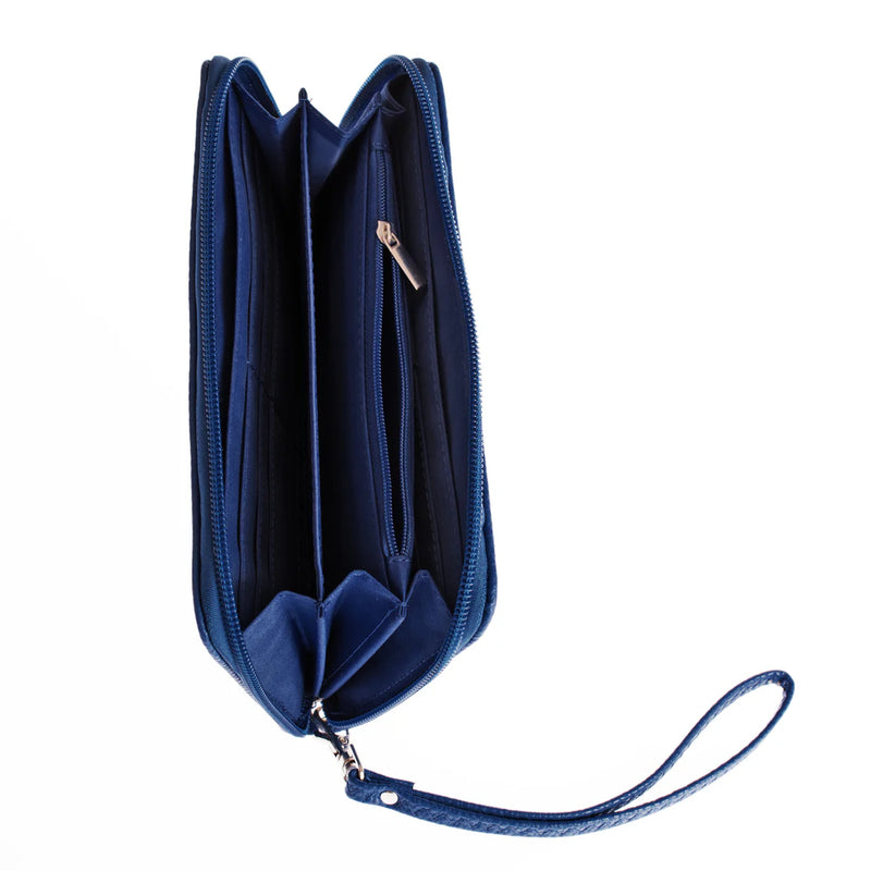 Auburn Tigers Zip Organizer Wallet Pebble