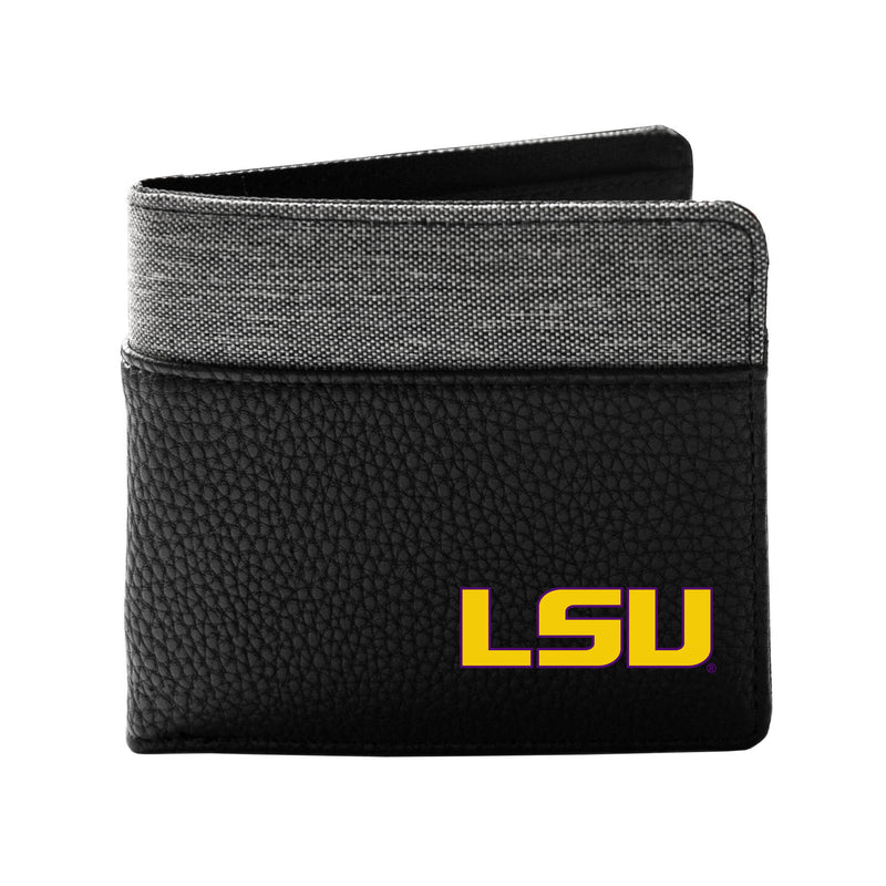 LSU Tigers Pebble BiFold Wallet