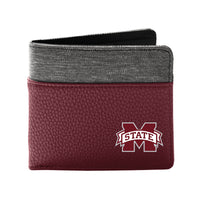 MS State Bulldogs Pebble BiFold Wallet