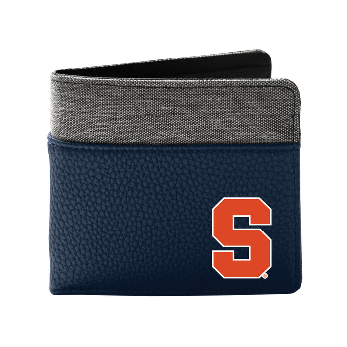 Syracuse Orange Pebble BiFold Wallet