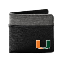 MIA Hurricanes Pebble BiFold Wallet