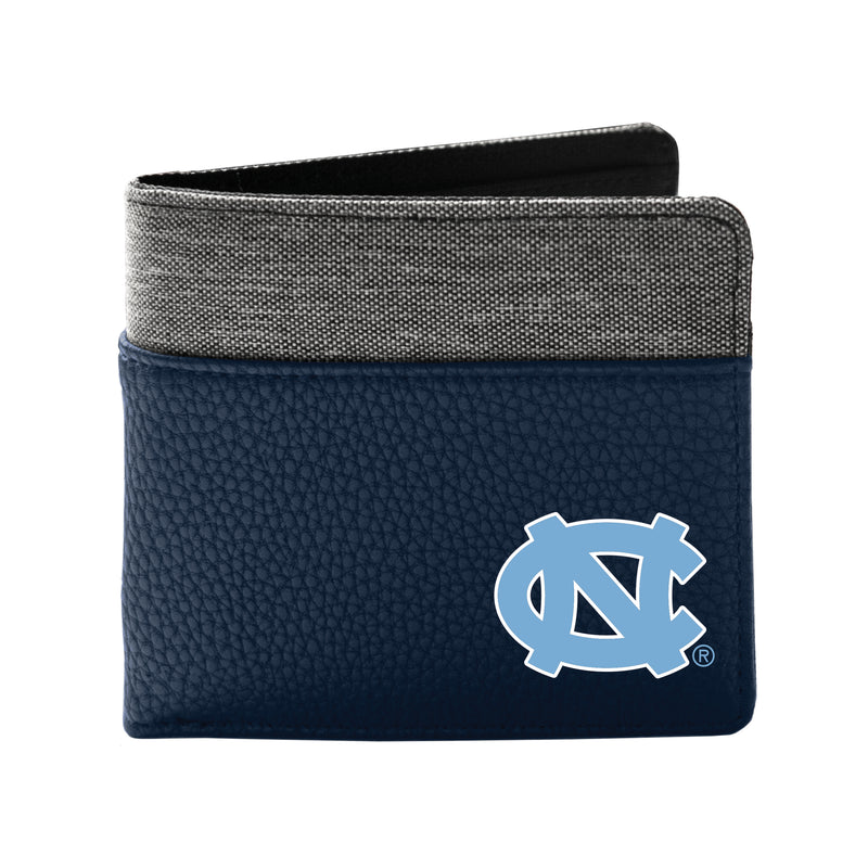 NC Tar Heels Pebble BiFold Wallet