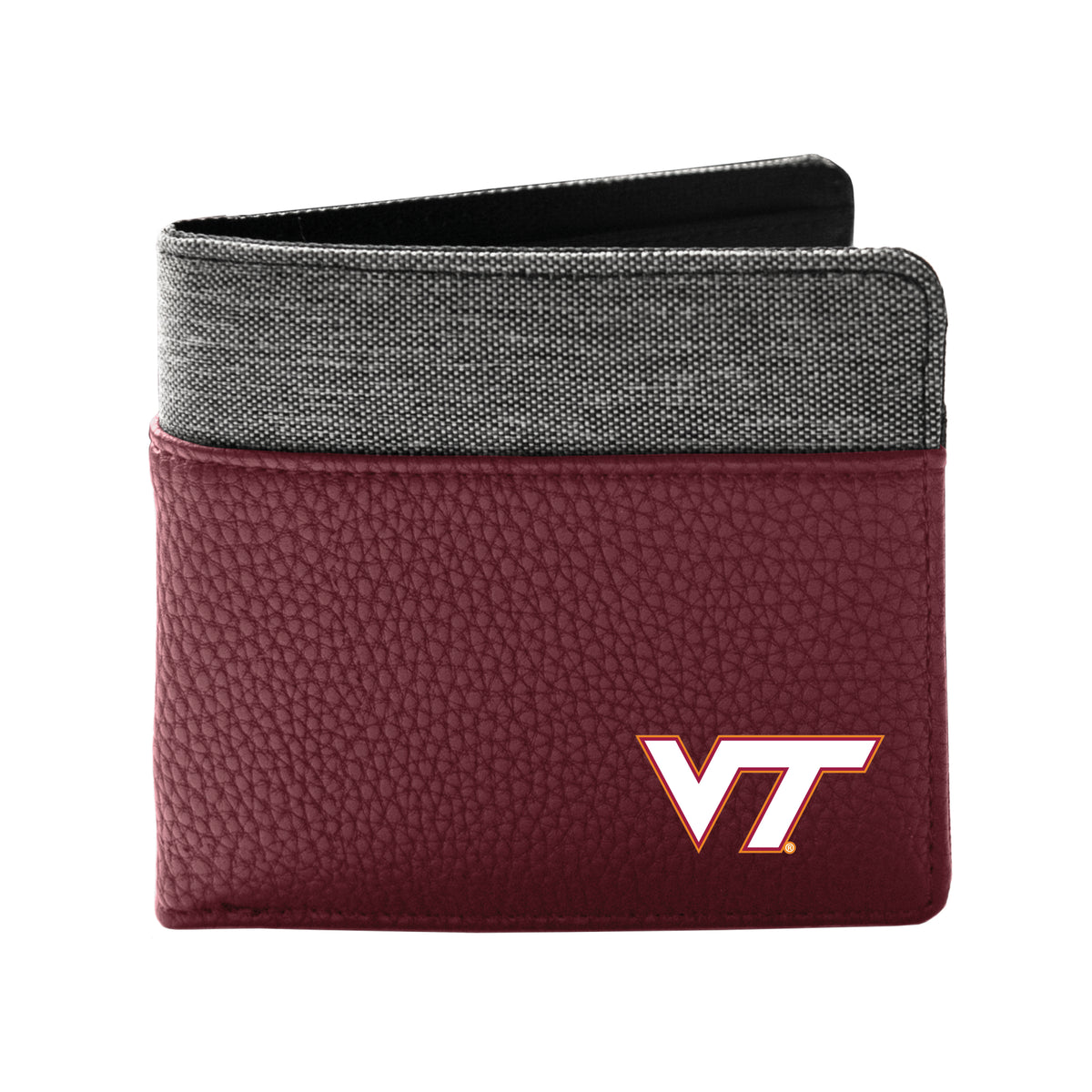 VA Tech Hokies Pebble BiFold Wallet