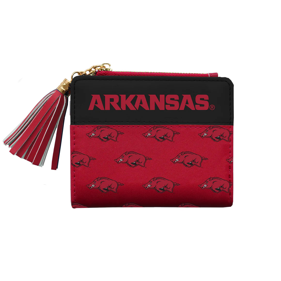 AR Razorbacks Mini Organizer Wallet