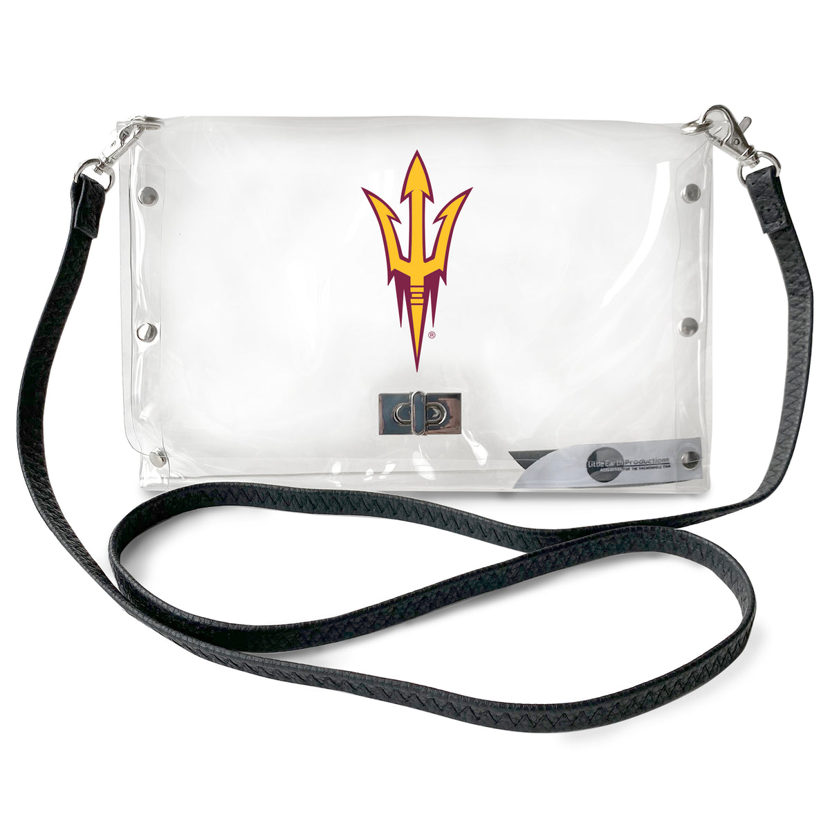 AZ State Sun Devils Clear Envelope Purse