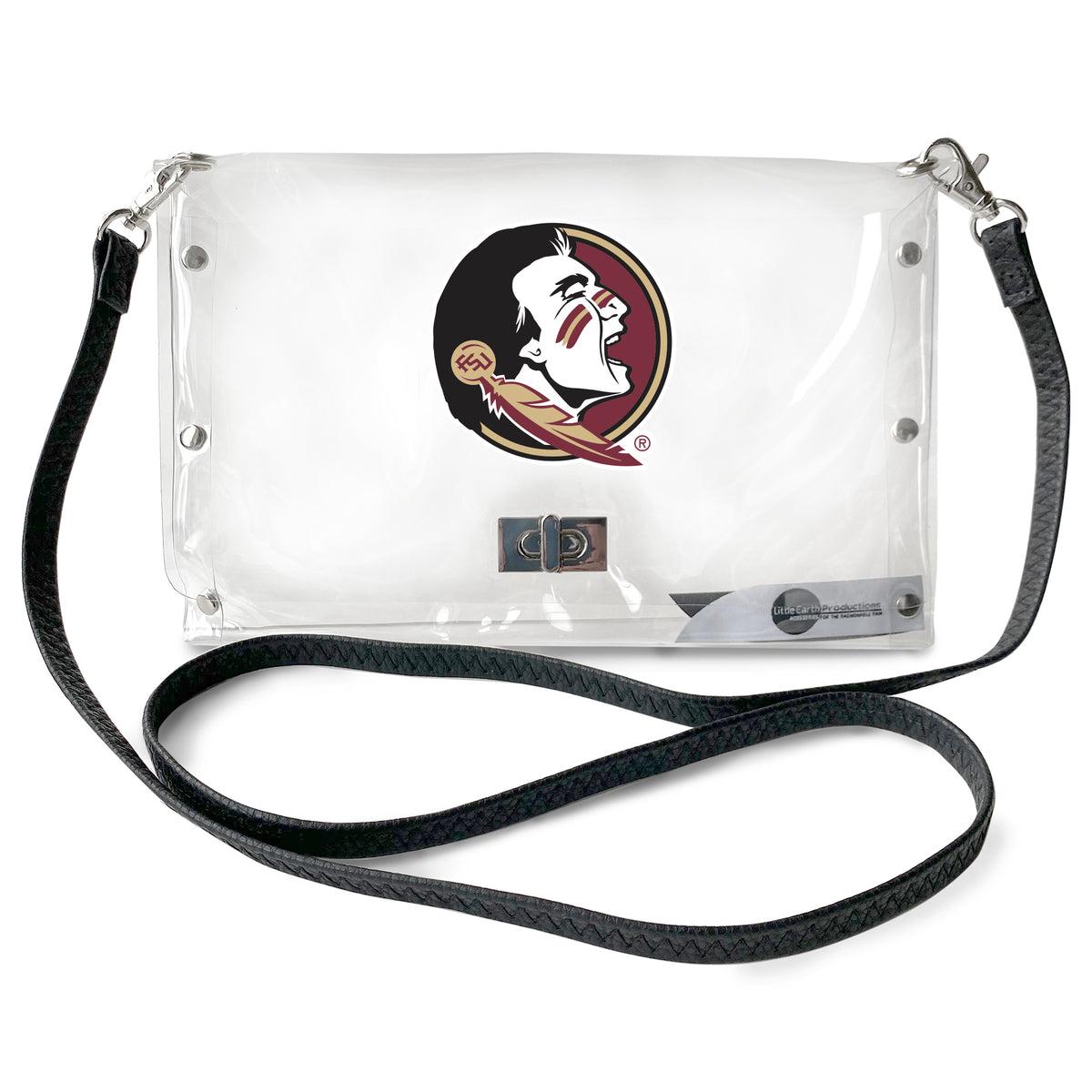 FL State Seminoles Clear Envelope Purse