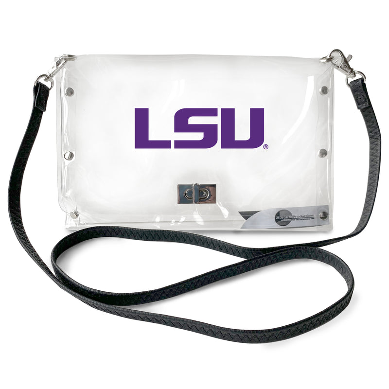 LSU Tigers Clear Envelope Purse