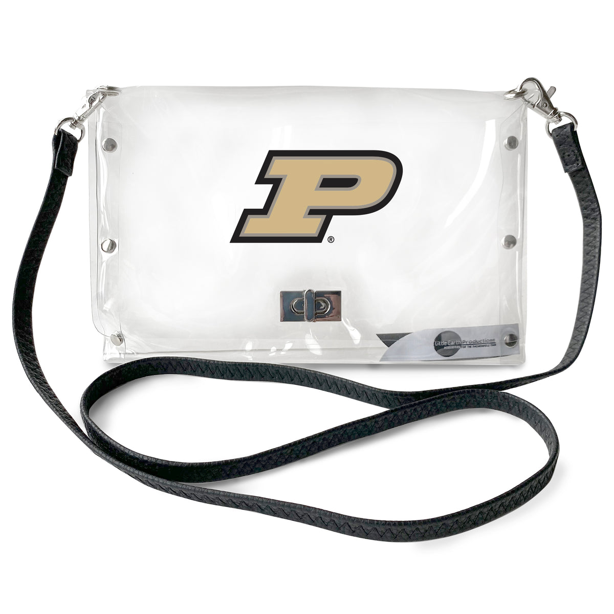 Purdue Boilermakers Clear Envelope Purse