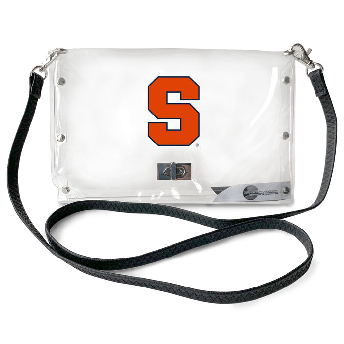 Syracuse Orange Clear Envelope Purse