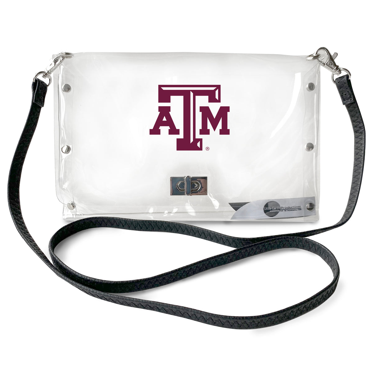 TX A&M Aggies Clear Envelope Purse