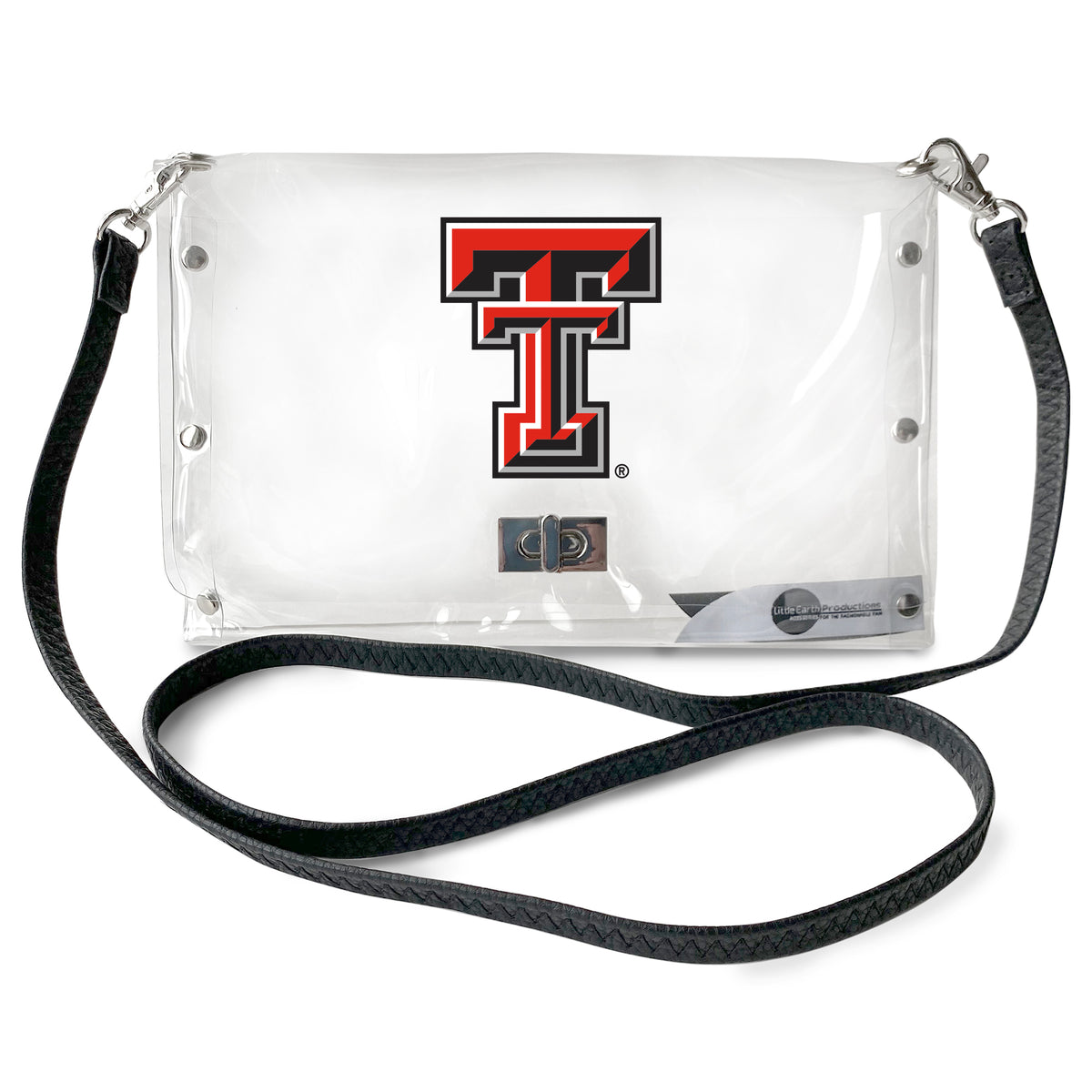 TX Tech Red Raiders Clear Envelope Purse