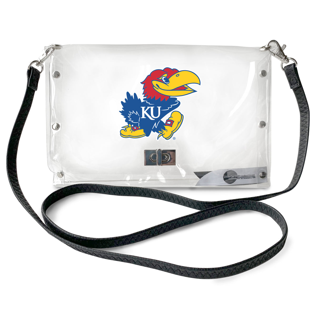 KS Jayhawks Clear Envelope Purse