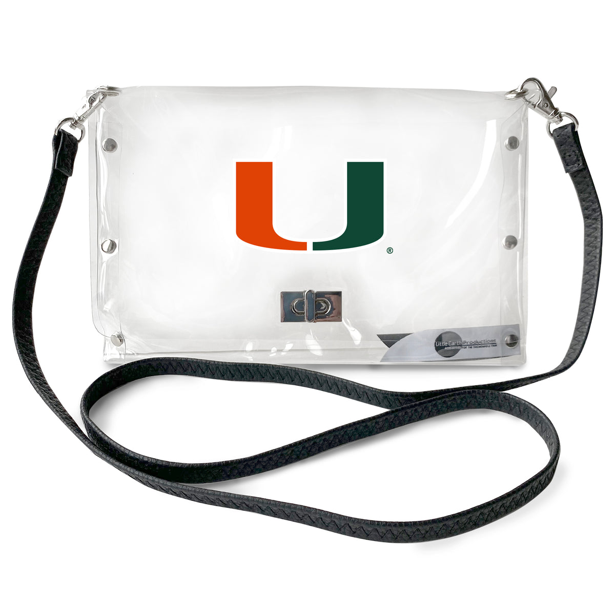 MIA Hurricanes Clear Envelope Purse