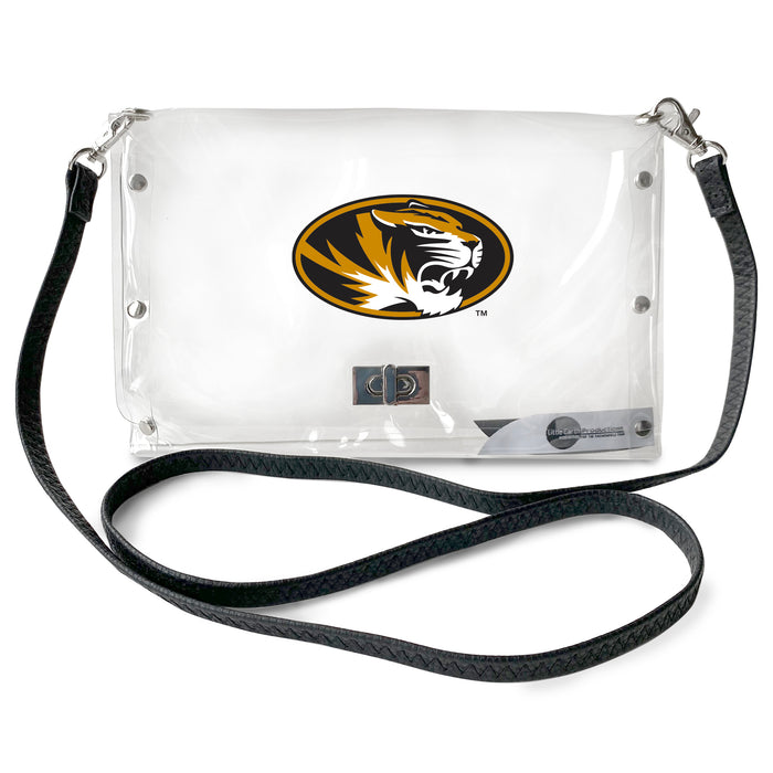 MO Tigers Clear Envelope Purse