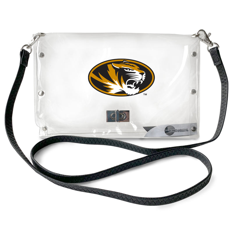 MO Tigers Clear Envelope Purse