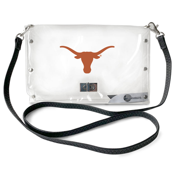 TX Longhorns Clear Envelope Purse