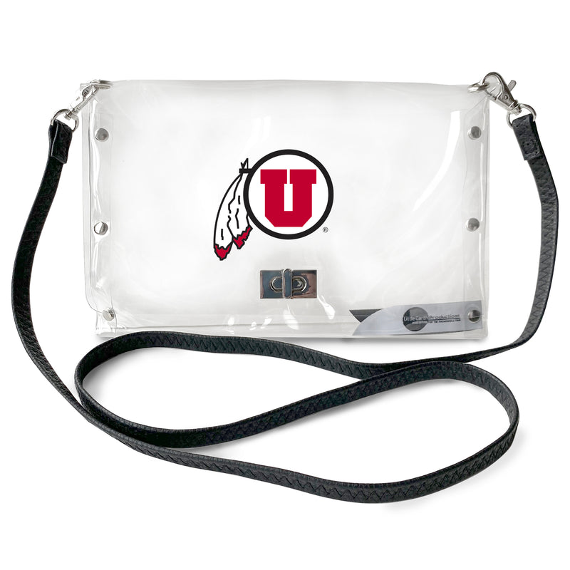 UT Utes Clear Envelope Purse