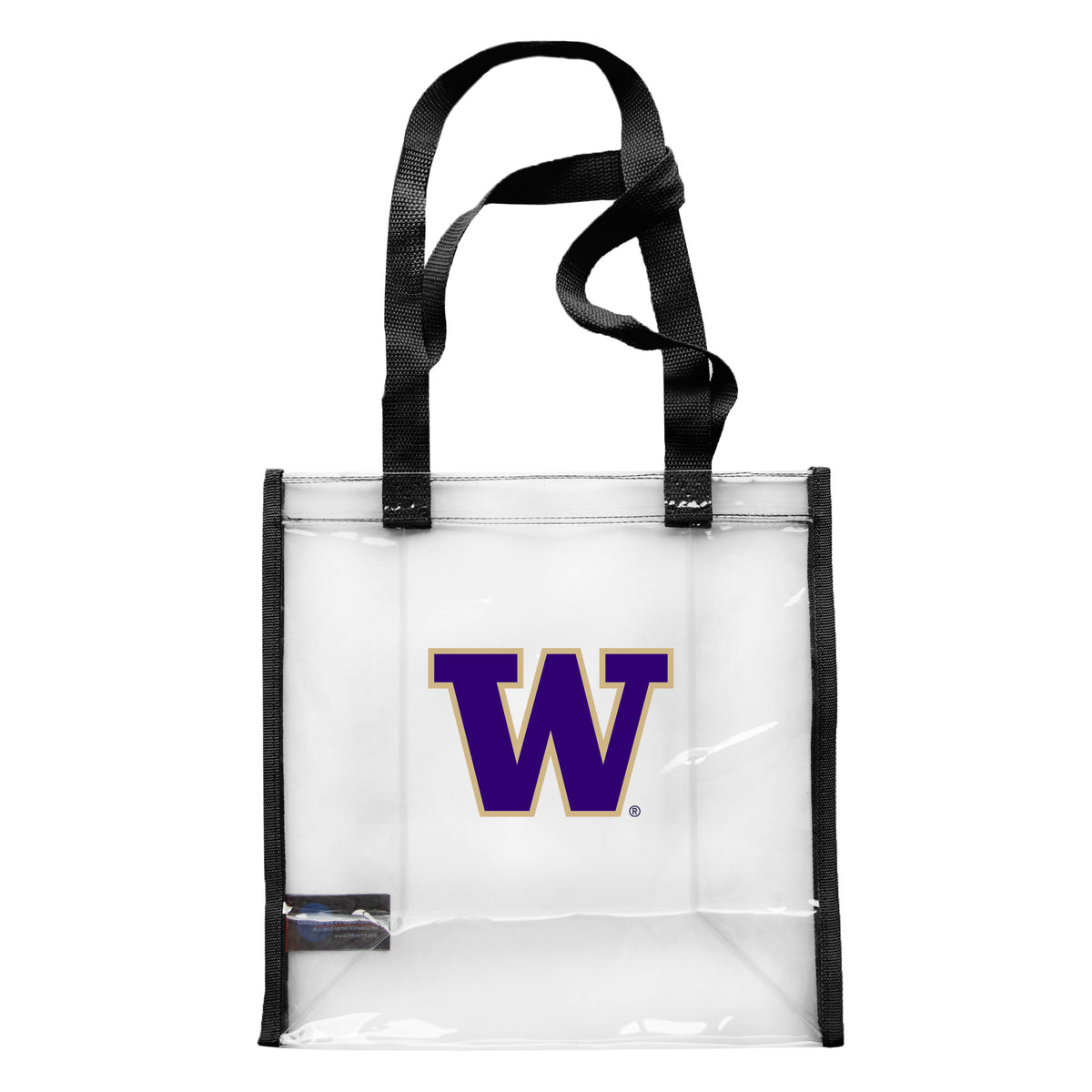 WA Huskies Clear Advantage Tote