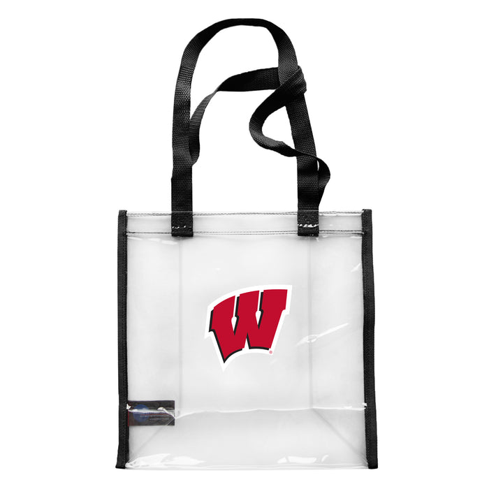 WI Badgers Clear Advantage Tote