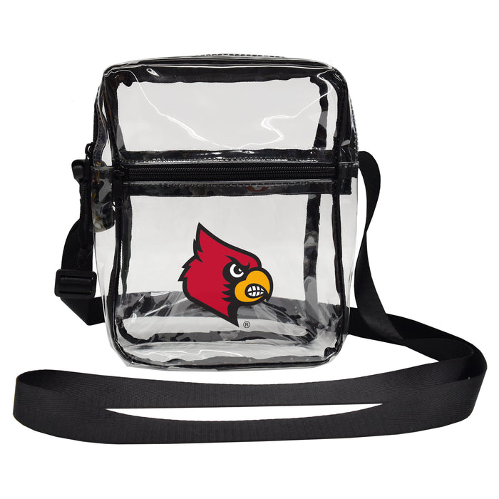 Louisville Cardinals Clear Sideline Purse