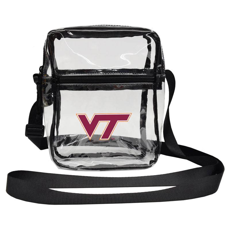 VA Tech Hokies Clear Sideline Purse