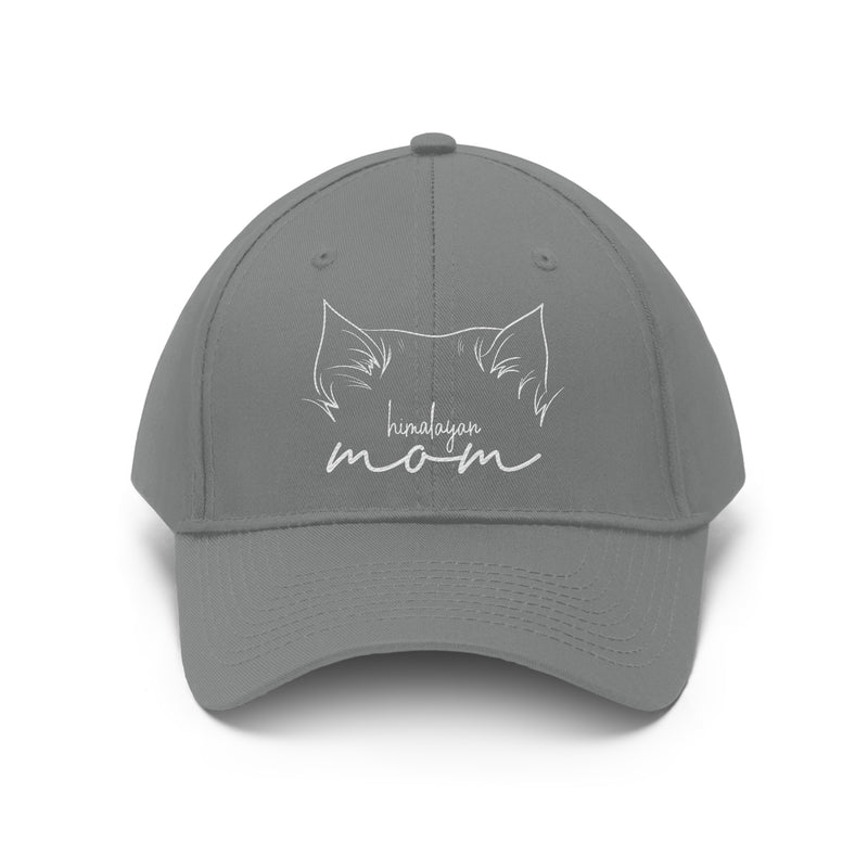 Himalayan Cat Mom Embroidered Twill Hat