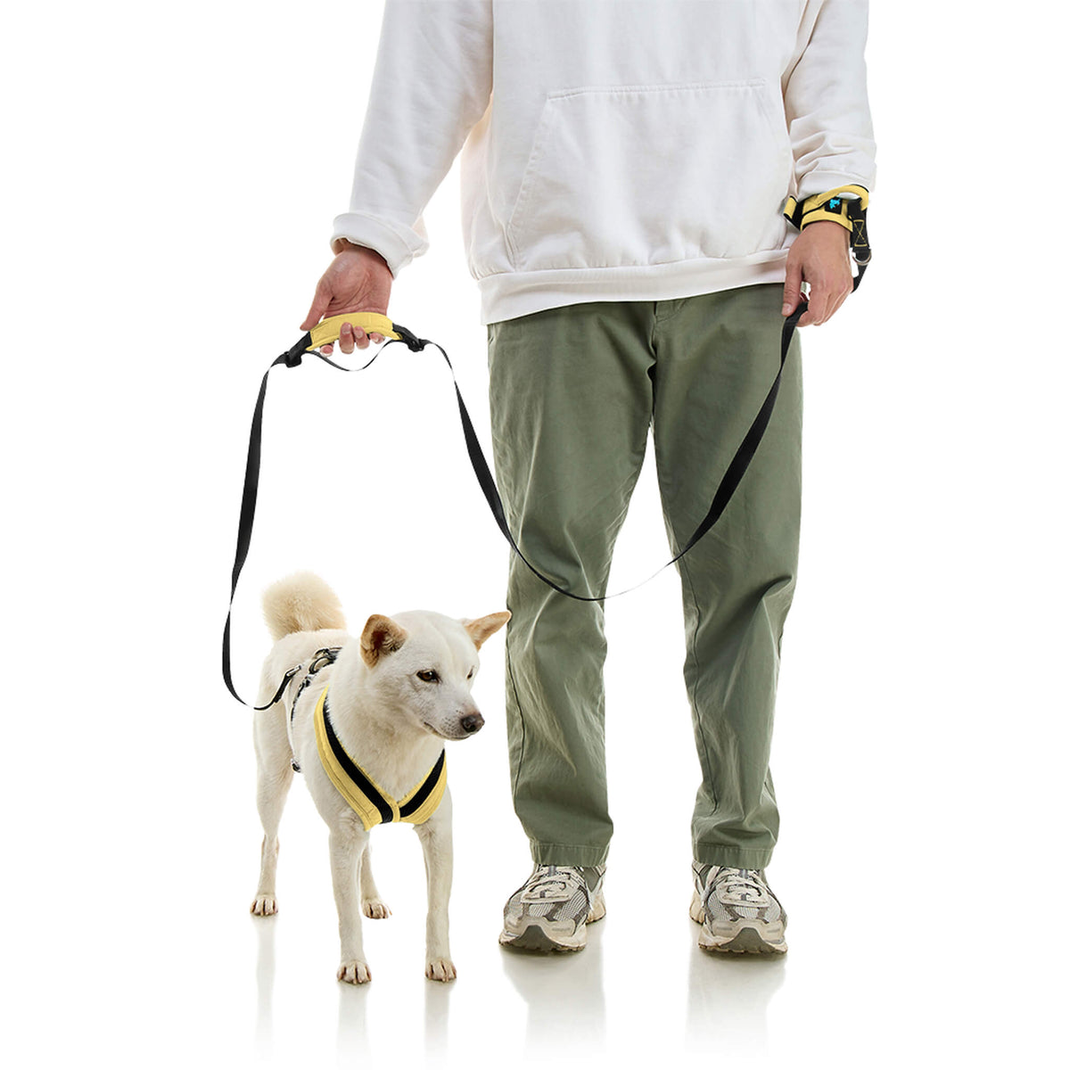 Wristband Surfer Leash w/ Traffic Handle