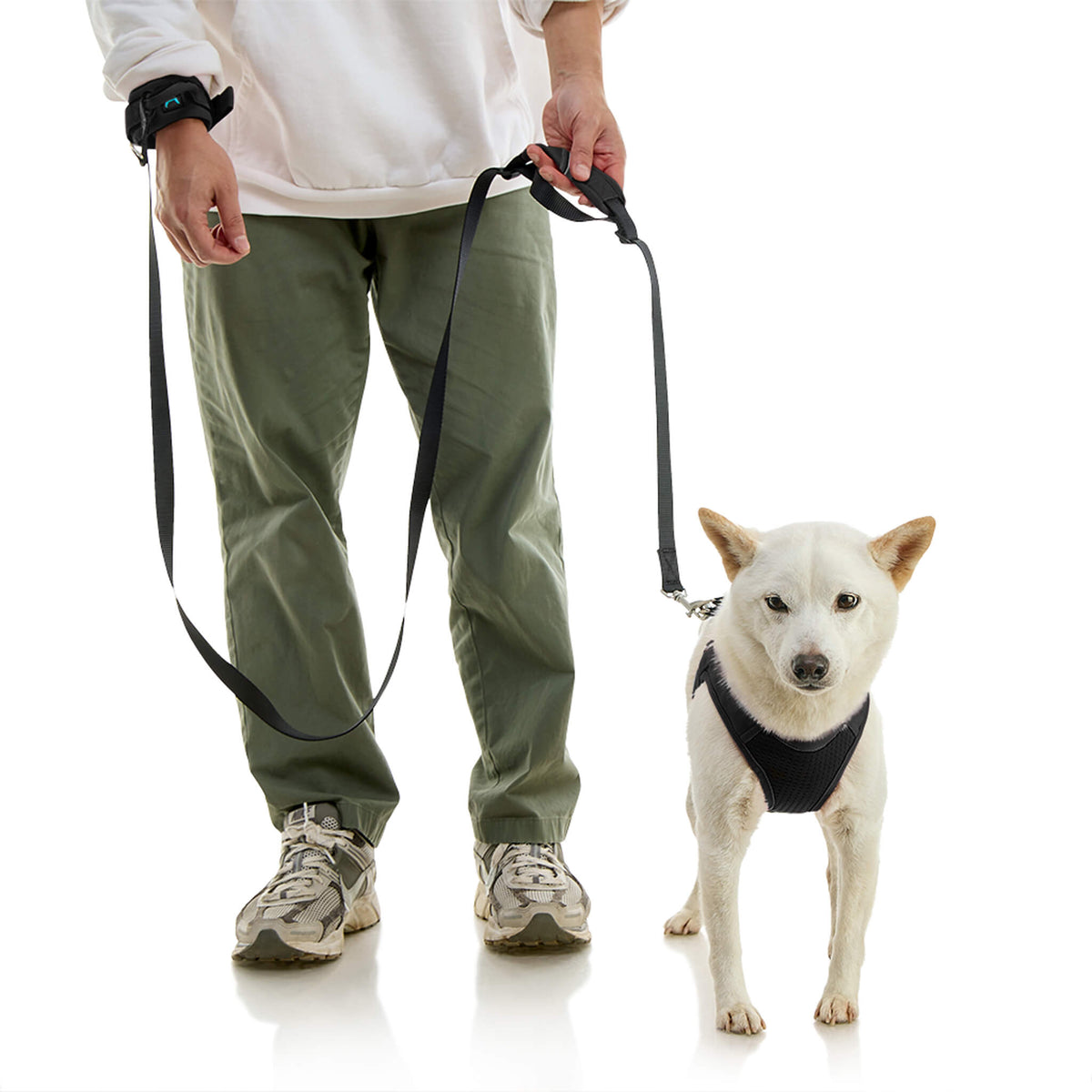 Wristband Surfer Leash w/ Traffic Handle